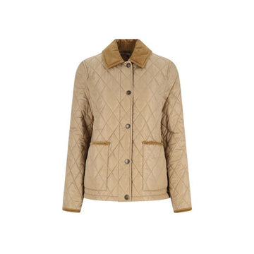 BURBERRY ダイヤモンドキルティングジャケット サンド 8107466 152303671