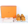 Hermes Suede Drive Sneakers Gold 37 155016434 [P]