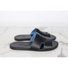 Hermes Two-Tone Izmir Sandals Slippers Black Blue 43 155017352 [P]