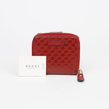 Gucci Micro Shima Zip Wallet 449395 154681136