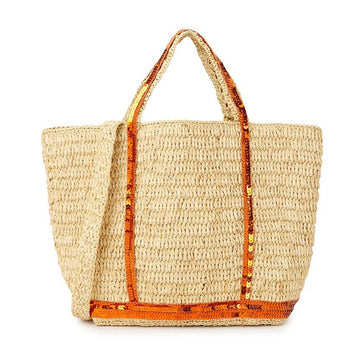 Vanessa Bruno Cabas Raphia S Women's Tote Bag 1EVE64 V40435 229 155018269