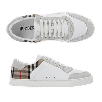 Burberry Vintage Check Suede Leather Men's Sneakers 126739283