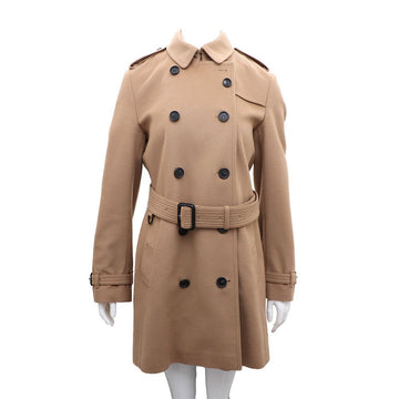 Burberry London Beige Wool Cashmere Women's Coat Jacket 3929740 155018692