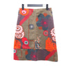 KENZO フラワーパターン カーキ スカート 25758603 155018700 [P]