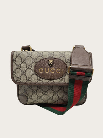 Gucci Neo Vintage GG Supreme Small Messenger Bag 146235224