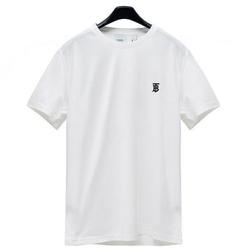 BURBERRY モノグラムロゴ刺繍半袖Tシャツ 40314676