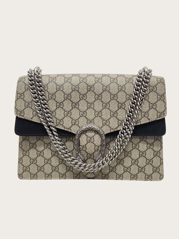 Gucci GG Supreme Canvas Dionysus Chain Shoulder Bag Medium 129384806