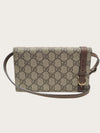 Gucci GG Supreme WOC Mini Crossbody Bag 153696646 [P]
