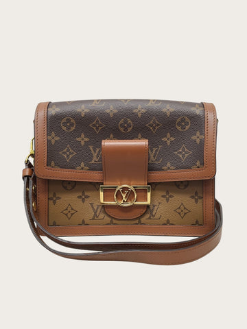 Louis Vuitton Monogram Reverse Dolphin Shoulder Bag 138751324