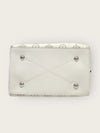LOUIS VUITTON ホワイト モノグラム マヒナ ムリア ショルダーバッグ 132368051 [P]