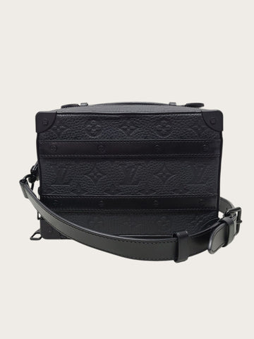 LOUIS VUITTON Schwarze Monogramm Torillon Handgepäck Soft Trunk Bag 126383829