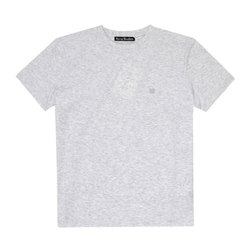 ACNE STUDIOS PALE GREY MELANGE ユニセックス 半袖Tシャツ 151109469