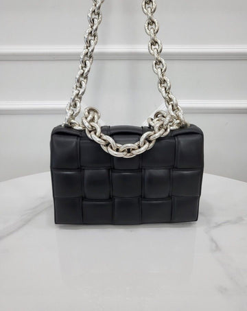 BOTTEGA VENETA Kettentasche Schwarz 631421 155020011