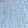 Dior Oblique Terry Cotton Jacquard Short Sleeve Blue XL 155020316 [P]
