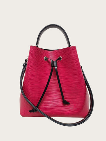 LOUIS VUITTON グレネード ピンク ノワール エピ ネオノエ 139785270