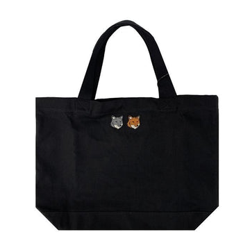 MAISON KITSUNE ダブルフォックスヘッドトートバッグ 155020973