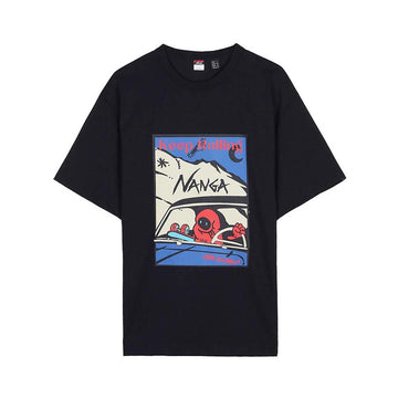 NANGA 1M037Z BLK SS26 メンズ キープ ローリング Tシャツ 155021329