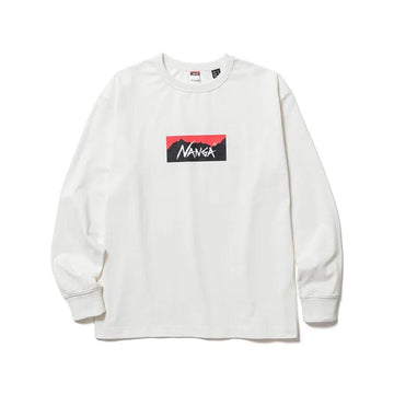 NANGA Box Logo T-Shirt Unisex SS26 155021355