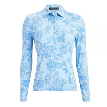 GFORE Silky Tech Nylon Long Sleeve Polo 114890145