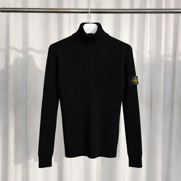 STONE ISLAND タートルネックウールニット 25FW 5100052 155069057