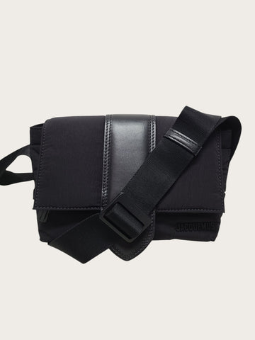 Jacquemus Black Nylon Le Petit Bambino Messenger Bag 148884636