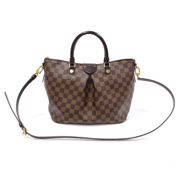 Louis Vuitton Siena MM Tote 2WAY Damier Ebene Canvas N41546 155069928