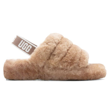 UGG Plüsch-Ersatz-Schlappen Sandalen Chestnut 1095119 CHE 123637127