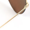 VICTORIA BECKHAM Klassische Aviator-Sonnenbrille 64mm Spiegel Gold 155221618 [P]