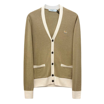 MAISON KITSUNE ベビー フォックス バイカラー カーディガン HU00542 155071917