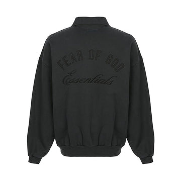 Fear of God Essential Men's Fleece Sweatshirt 192HO252042F VINTAGE BLACK 155072040