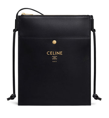 Celine 26SS Sharp Pouch Smooth Lambskin Black 10P812K05 38NO 155072838