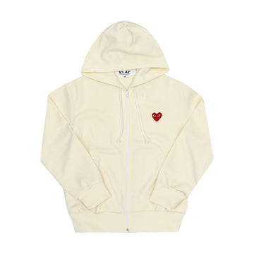 COMME DES GARCONS Hoodie AX-T172-051 3 Spiel Rot Herz Abzeichen 144768422