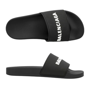 BALENCIAGA スリッパ ロゴ フル スライド メンズ スリッパ 565826 W1S80 1006 146962509