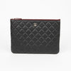 CHANEL キャビア クラシック ニュー ミディアム クラッチ A82545 154681383 [P]