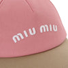MIU MIU ドリルベースボールベゴニアキャップ 155073132 [P]