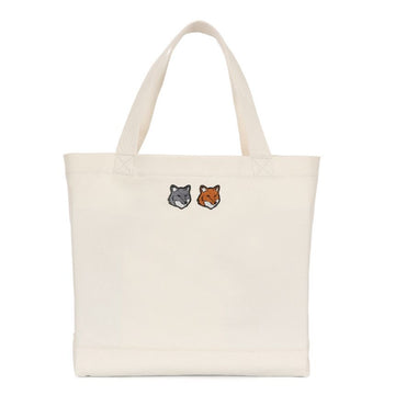 MAISON KITSUNE ダブルフォックスヘッドトートバッグ 155073205