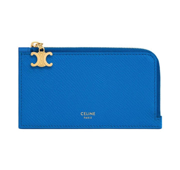CELINE ロングジッパーカードホルダーウルトラブルーL10083FVO 07QH 155073674
