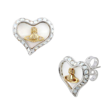 Vivienne Westwood Petra Heart Earrings 02P556 144731795