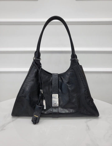 Prada Soft Lux Hobo Bag 1BG570 155074795