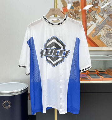 GUCCI エルブラムプリント男性半袖Tシャツ S 155075035