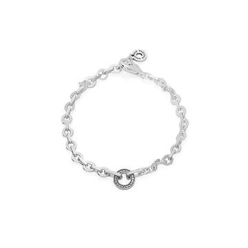 Pandora Bold Chain Signature Pavé Bracelet Silver 592777C01 79628957