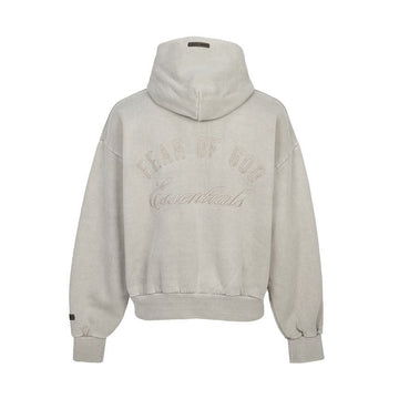 Fear of God Men's Fleece Zip-Up Hoodie 192HO254781F Smoke Grey 155075197