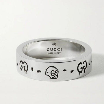 GUCCI GHOST GG Ring Silber 477932 j8400 701 155075447