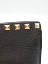 VALENTINO ロックスタッド クラッチ ブラック B+ 155076587 [P]