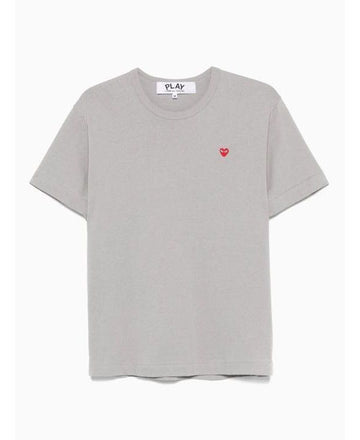 COMME DES GARCONS スモールレッドハートワッペン半袖Tシャツ AX T314 051 3 152203507
