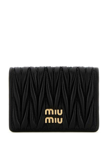 MIU MIU ナパレザーカードウォレット 152206328