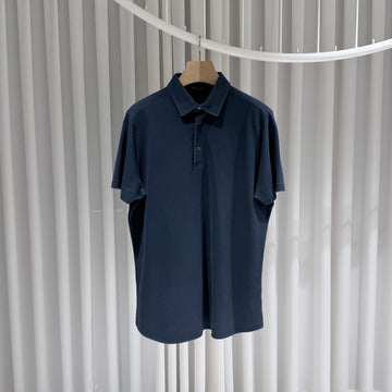 LORO PIANA コットンピケポロ半袖シャツ L 155084344