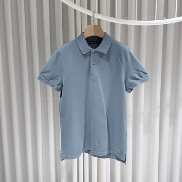 TOM FORD (A+/50) / ロゴポロ半袖Tシャツ ライトブルー 155085773
