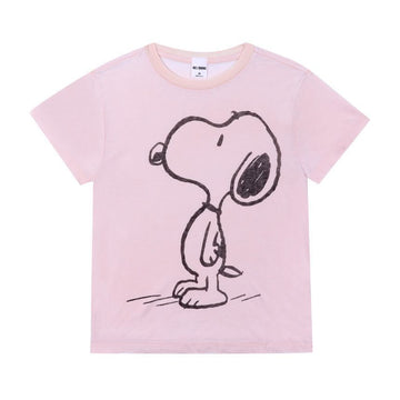Re Done Classic Snoopy Women's Short Sleeve T-Shirt 792-02WCGT319 144765016 [P]