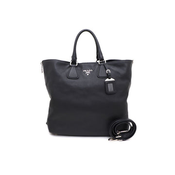 PRADA ブラウン ビテーロ ダイノ トートバッグ 兼 ショルダーバッグ 1713 155099603